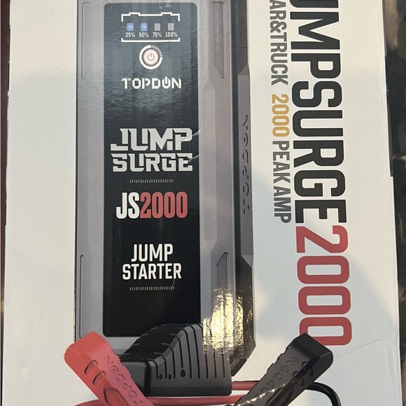 TOPDON JumpSurge2000 Power Bank and Jump Starter for 12V Battery Vehicles - Picture 14 of 14
